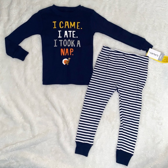🦃NWT Carters Pj set🦃 - Picture 2 of 4